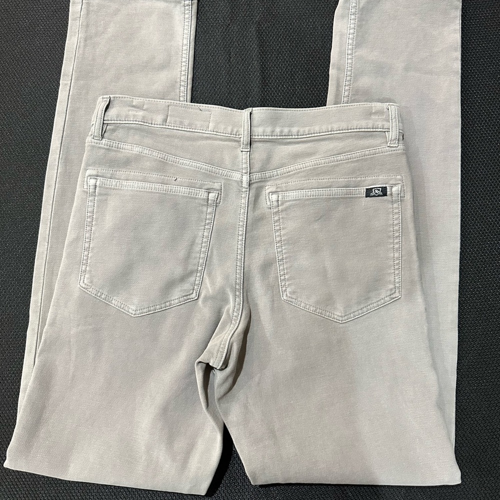 Men's Straight Jeans in Light Gray